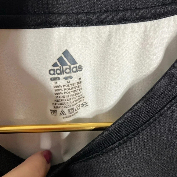 Adidas Boston Celtics Warm-Up Shooting Jersey, Black/White/Green, Mens Medium - Picture 3 of 4